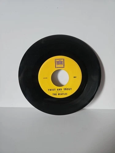 The Beatles Twist And Shout/There’s A Place On Yellow Tollie 9001 45 RPM RARE