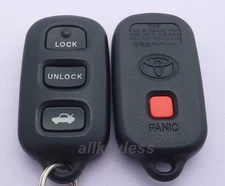 NEW OEM 2002-2006 TOYOTA CAMRY LE SE XLE keyless entry remote key fob GQ43VT14T
