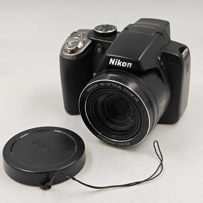 Nikon COOLPIX P80 Digitalkamera Kompakt 10,1 MP Schwarz   Defekt