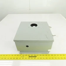 12" x 12" x 6" Steel Electrical Enclosure W/ Backplate & Hinged Door Type 12, 13
