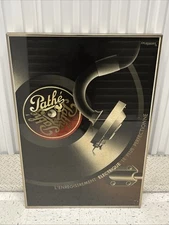 Vintage 1981 A.M. Cassandre "Pathe Record Player" Poster - Studio Edition Framed