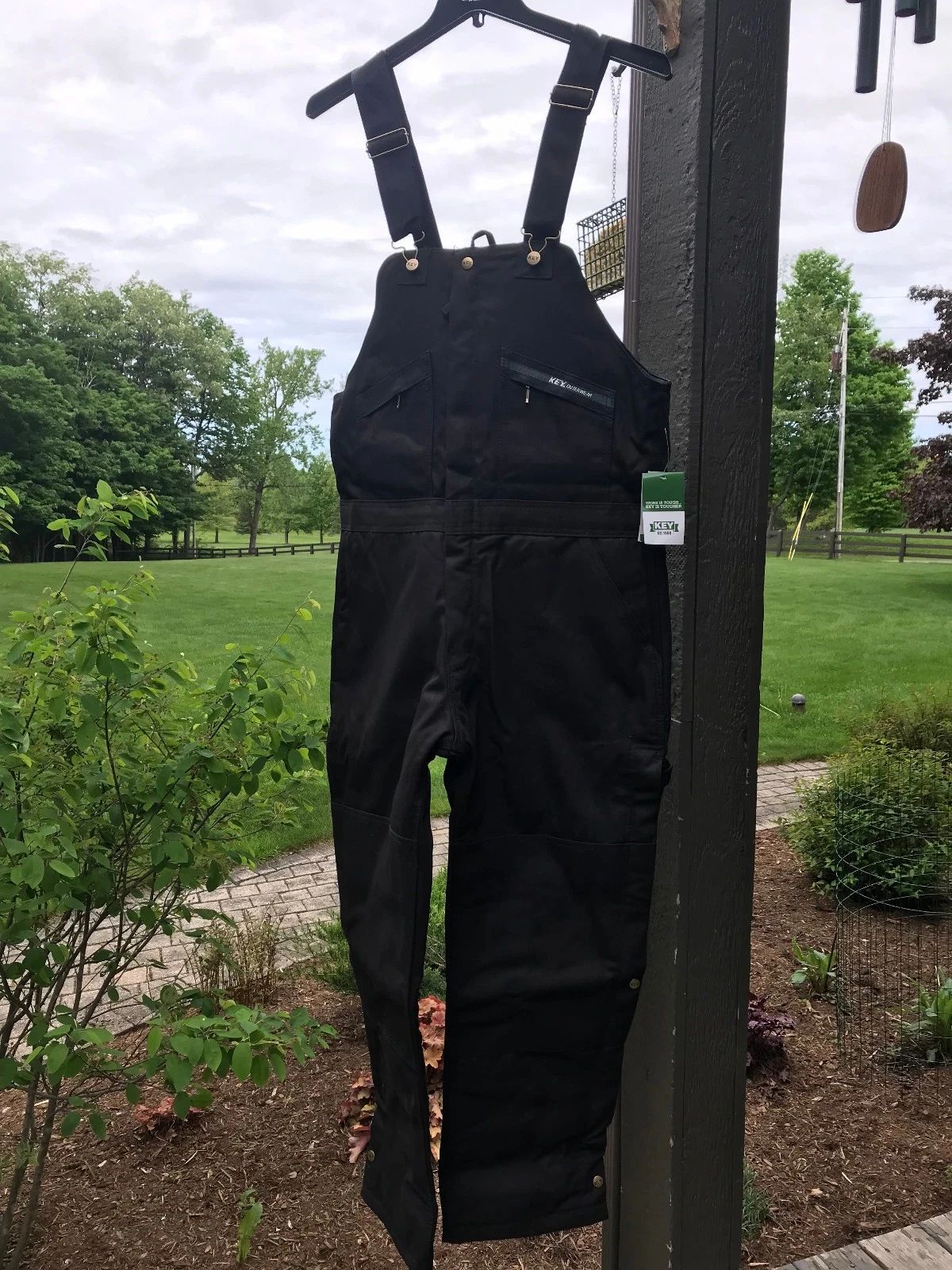 Key Brand Insulated Duck Bib Outdoor Work Overalls #275.01 MR Black NWT
Opens in a new window or tab