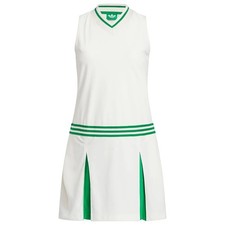 Women's adidas Originals Golf Tennis Dress White Green Large JF4997