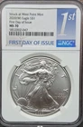 2020W Silver Eagle NGC MS70 First Day Of Issue