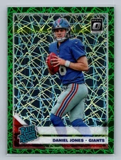 Daniel Jones 2019 Donruss Optic #154 Green Velocity RC