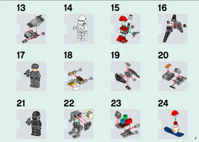 LEGO Star Wars Christmas Advent Calendar 75184