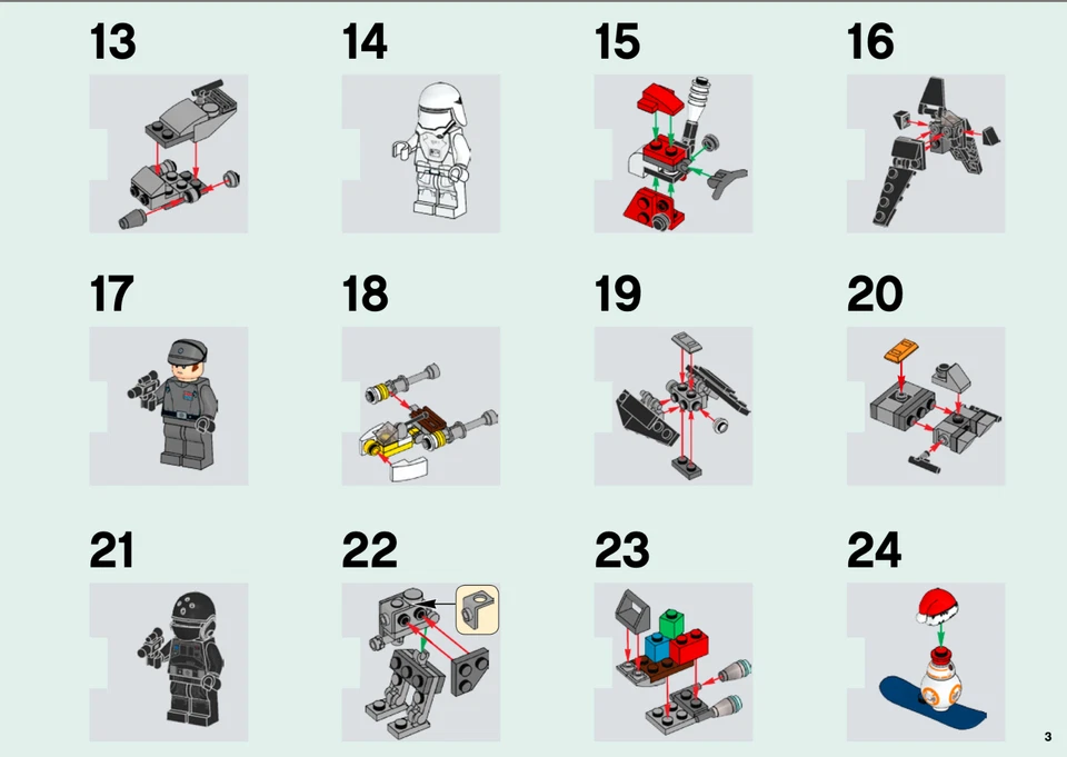LEGO Star Wars Christmas Advent Calendar 75184 - Image 4 of 4
