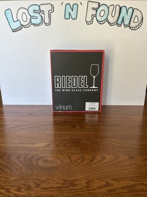 Riedel Vinum Bordeaux Wine Glasses Set of 2 Germany NIB # 6416/0