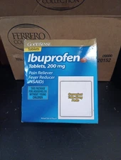 Goodsense Ibuprofen Tablets 200 mg, Pain Reliever/Fever Reducer EXP 09/2025