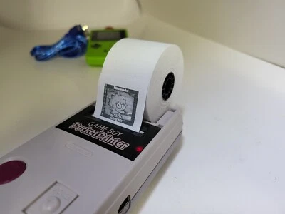 CLASSIC GAME SOURCE NEW EXTRA Large 900 Pictures Printer Paper Roll for Game Boy Gameboy