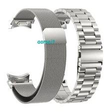 Quick Release Metal Band For Samsung Galaxy Watch 7 6 5 4 40/44m Stainless Strap