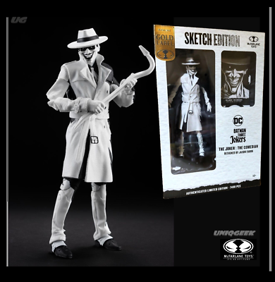 McFarlane DC Multiverse The Joker Comedian Sketch Edition Gold
