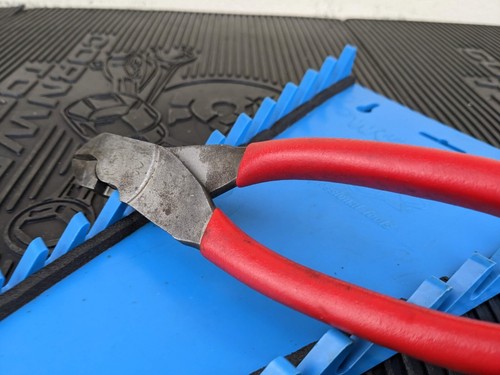 #be184 Snap on 87CF RED PowerEdge 7-1/2" Diagonal Cutting Cutter Pliers - Picture 10 of 18