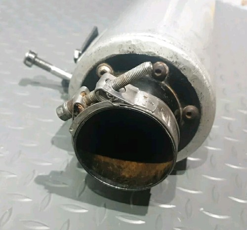 Kawasaki ZZR 600 D ZX600 D 1990 - 1992 Micron Exhaust Silencer Muffler End Can - Picture 22 of 23