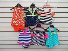 Infant/Girls OshKosh B'gosh 2pc Assorted Tankini Swimsuits Sizes 9Mt., 18Mt.  5