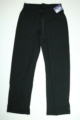 Women Champion Authentic Athleticwear Black Jersey Yoga Athletic Pants NEW! NWT