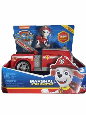 Nickelodeon Paw Patrol Marshall's Fire Engine  Moveable Ladder Age 3+