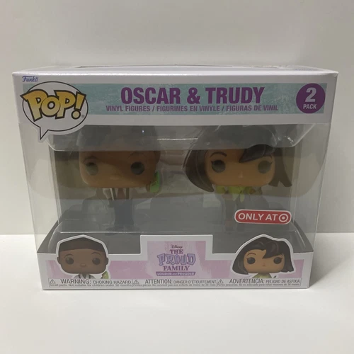 A1122 Funko Pop! Disney The Proud Family Oscar and Trudy 2 Pack Target Exclusive