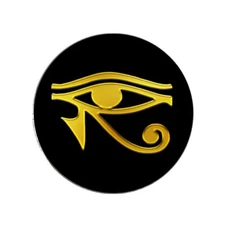 Egypt Good Luck Symbol Golf Ball Marker Novelty Gift Eye of Horus