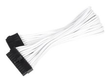 Silverstone PP07-MBW Sleeved Extension Power Supply Cable with 24-Pin Connector