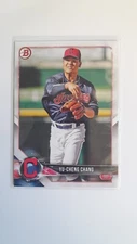2018 Bowman Baseball Yu-Cheng Chang Cleveland Indians #BP128,N/M Free Shipping 