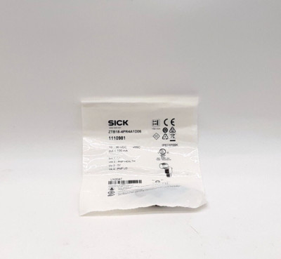Sick ZTB18-4PR4A1D06 / 1110981 Sensor