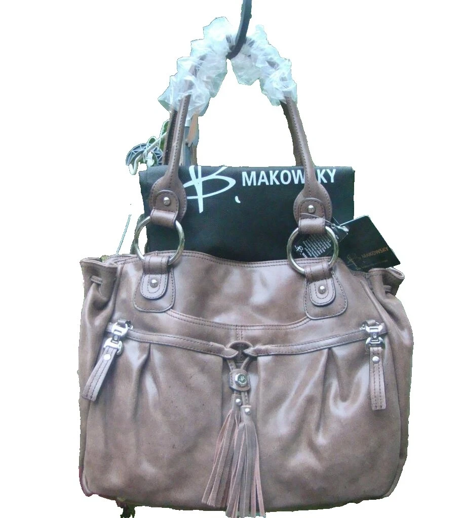 B. Makowsky Solid Bags & Handbags for Women