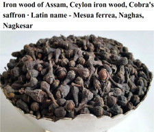 100% Pur Saffran De Cobra, Bois De Fer D'Assam, Châtaignier Indien NAGKESAR KADU