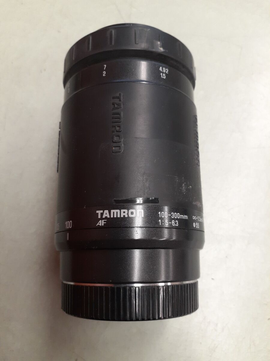 Tamron AF 100-300mm F5-6.3 Tele-Macro Zoom Lens | eBay Tamron AF 100-300mm F5-6.3 Tele-Macro Zoom Lens | eBay