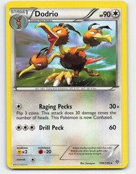 Dodrio 100/135 Plasma Storm Rare Pokemon Card