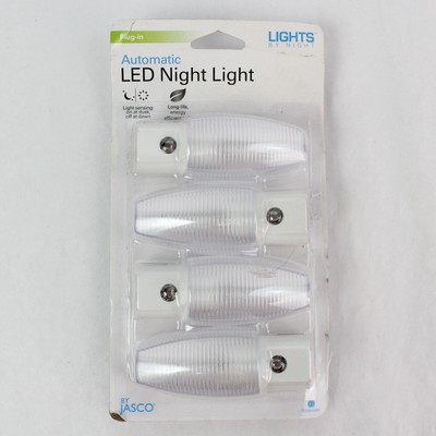 New JASCO Plug-In Automatic LED Night Lights Auto On/Off