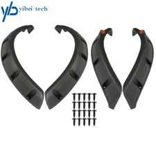 Black 4pcs for Yamaha Drive G29 Fender Flares Golf Cart Rear & Front 07-16