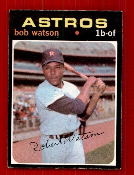 1971 O-Pee-Chee #222 Bob Watson EX-EX+