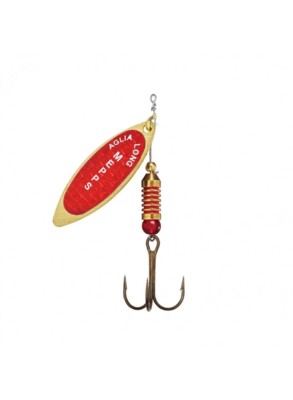 Mepps Longue Redbo Gold Blade Spinner for Predator Fish
