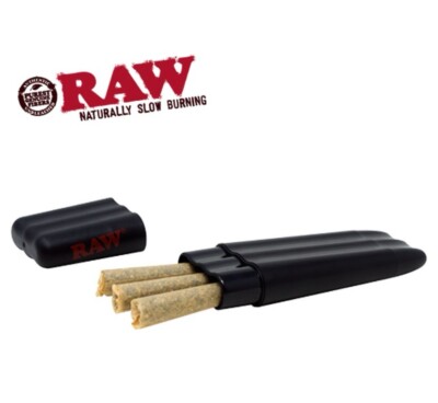 RAW Three Tree Tube Pre Rolled Case Transporthülle - 12 x 4 cm