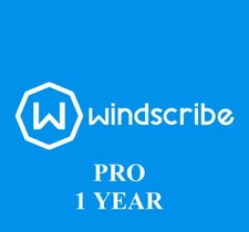  Windscribe VPN PRO 1 YEAR