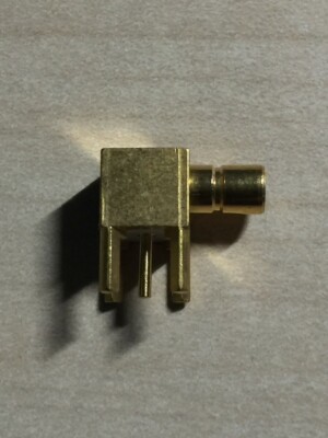 CONNECTOR SMB R/A PCB Skt 50 Ohm Gold Plt Set of 5 pcs