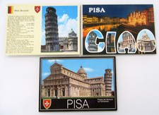 3 x Postcard from PISA Italy Postcards Lot Unused Postcards Italy