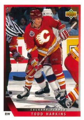 Calgary Flames専用 80 Todd Harkins - Calgary Flames - 1993-94 Upper Deck Hockey | eBay
