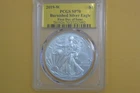 2019-W $1 1oz Burnished Silver Eagle SP70 PCGS First Day Of Issue(FDI) Gold Foil
