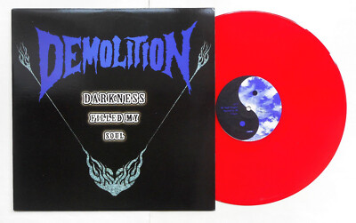 Demolition - Darkness Filled My Soul MLP RED VINYL Nagoya Japan Hardcore Punk