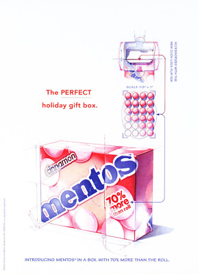 MENTOS MINT AD 10 MAGAZINE Promo AD 2003 EBay mentos-mint-ad-10-magazine-promo-ad-2003-ebay
