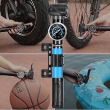 Bike Air Pump Aluminum Alloy Mini Portable High Pressure Tires Inflator