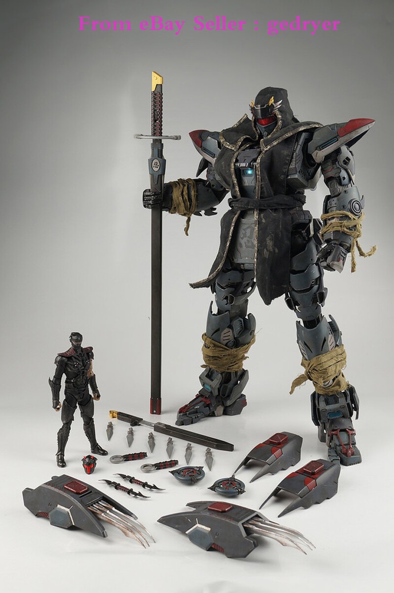 B/3 重甲侍鬼　フルメタルゴースト Shadow Blade　シャドウブレード ThreeZero 1:12 Fullmetal Ghost Shadow Blade Ninja Action