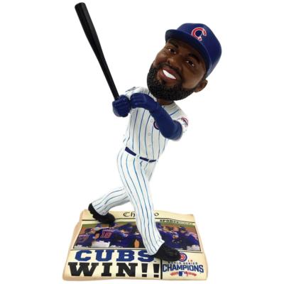 Jason Heyward Chicago Cubs 2016 World Series Newspaper Base Bobblehead MLB