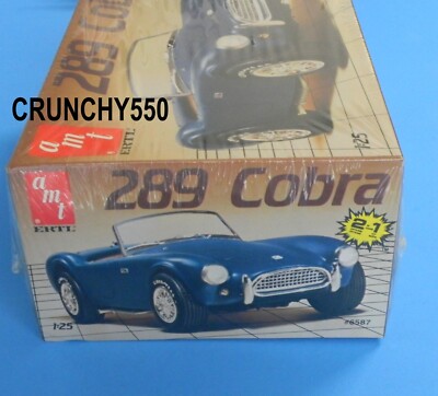 Vintage AMT 1/25 1964 Ford Shelby 289 Cobra Model Kit #6587 Sealed