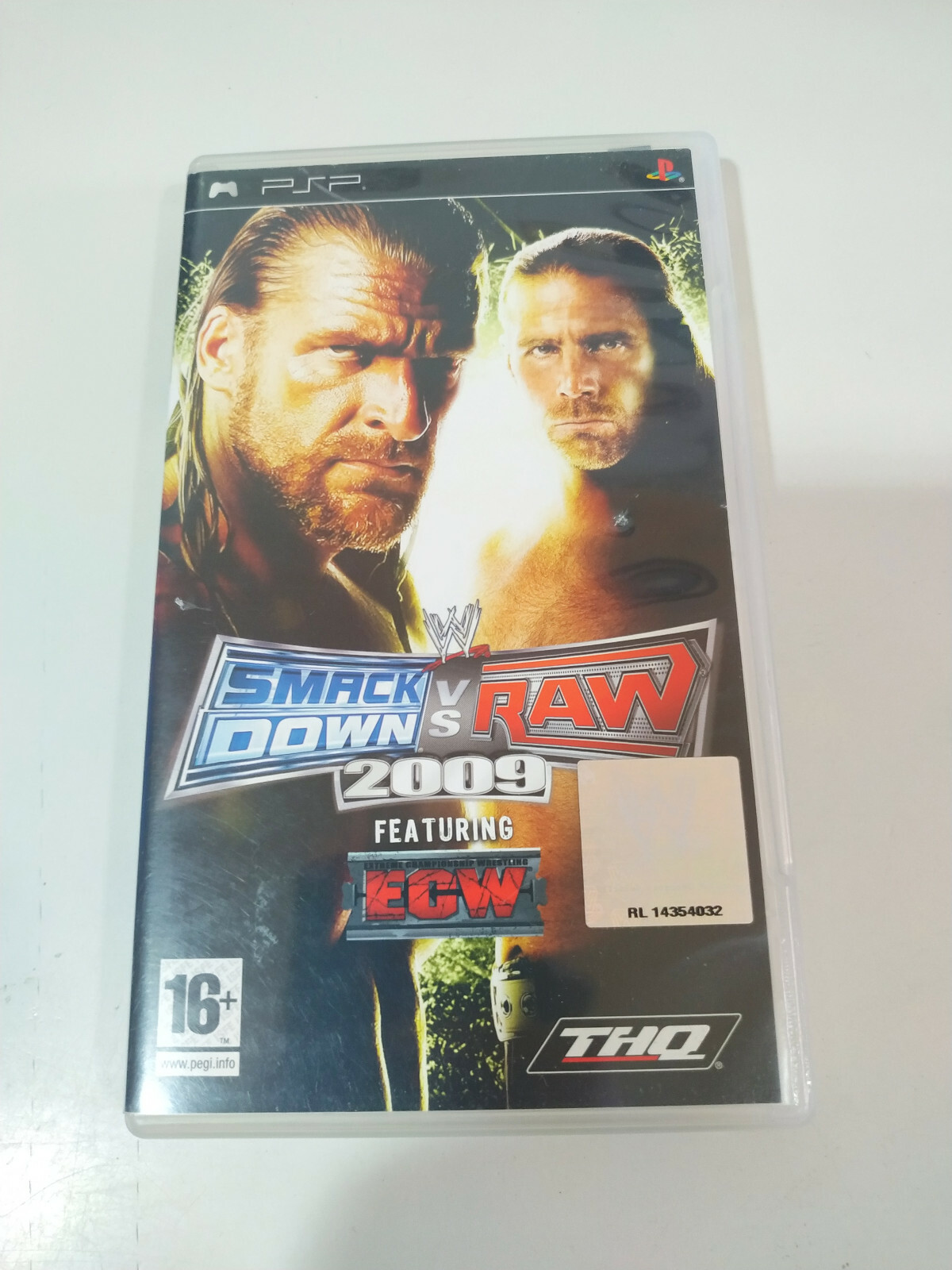 WWE Smack Down Vs Raw ECW 2009 - Juego PSP PlayStation Edición Española - 3T