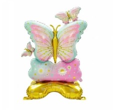 Butterfly Balloon Beautiful Huge Standing Birthday Party Decoration Self Seal