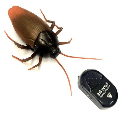 EAXUS Infrarot Spielzeug ferngesteuerte Riesen Kakerlake | Täuschend Echt Küchenschabe