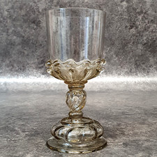 🇫🇷 Rare verre soufflé Ernest Léveillé époque daum gallé ref AP187